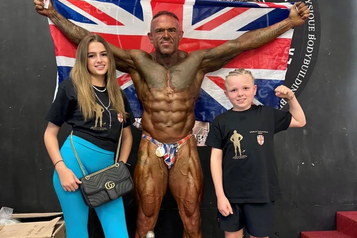 Skipton's Lee Cutler Achieves Bodybuilding World Champion Title in Rome