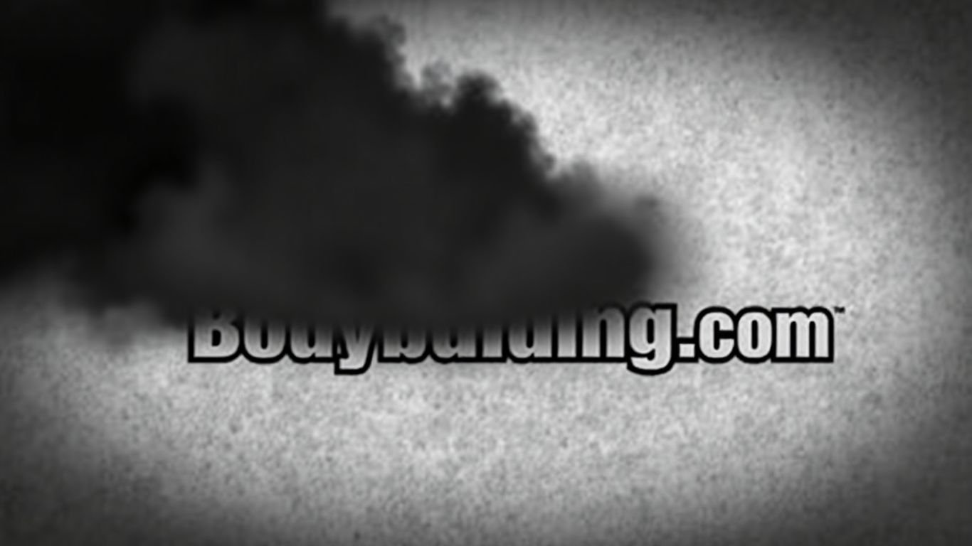 Bodybuilding.com logo with a dark cloud overhead.